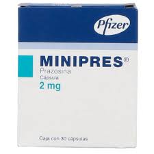 Minipress 2 mg 30 Caps, Prazosin