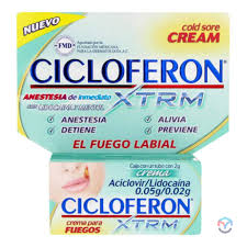 Cicloferon Xtrm Tubo 2 G, Aciclovir, Lidocaíne